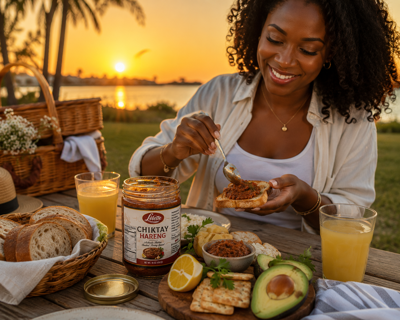 Lelette Chiktay Hareng – Authentic Haitian Smoked Herring Spread (16 oz)
