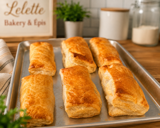 Lelette Haitian Puff Pastry Patties – Flaky Baked Pastries