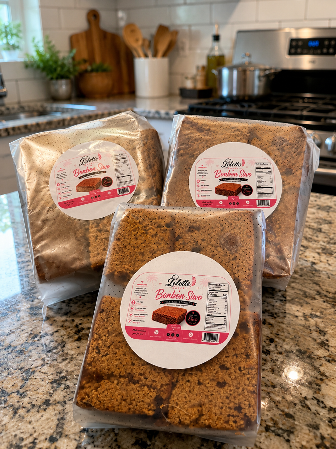 Haitian Bonbon Siro – Traditional Haitian Cookie (Vegan)